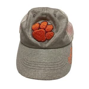 Clemson Tigers Top of the World Trucker Snapback Hat Cap Ladies collection gray